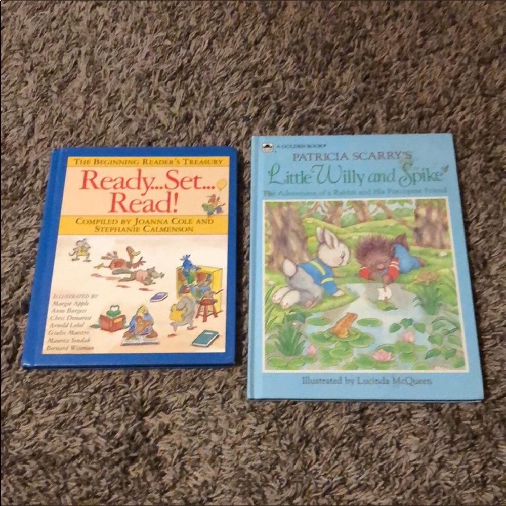 Children’s Reading Books. Set of 2 Hardcover Children’s Reading Books